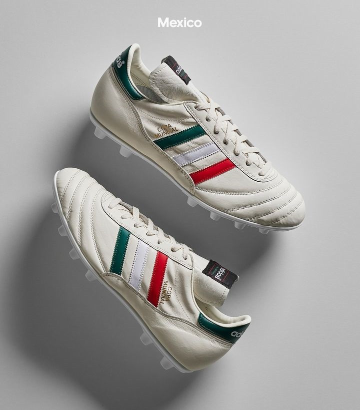 adidas lanceert Copa Mundial voetbalschoenen in kleuren voetbalshirts landen