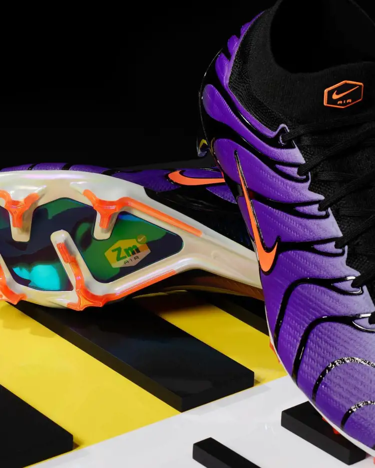 Dit zijn de paarse Nike Zoom Air Mercurial voetbalschoenen