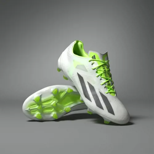 adidas X voetbalschoenen low met veters Crazyrush pack - Wit/Zwart/Fel groen