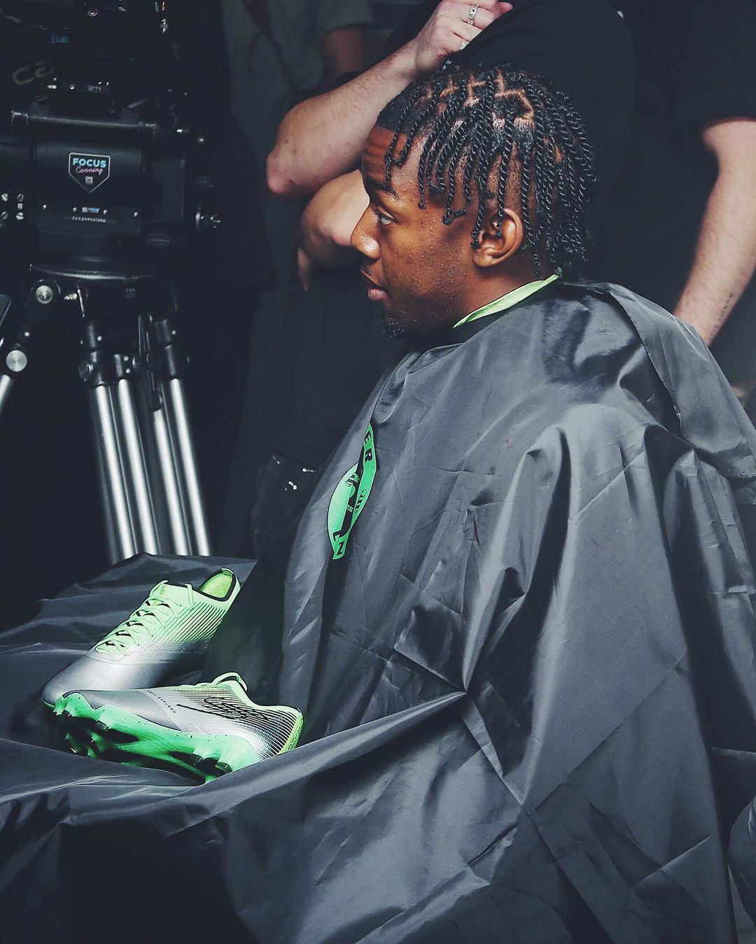 Skechers voetbalschoenen uit Laser Comfort pack zijn zilver/fel groen! 