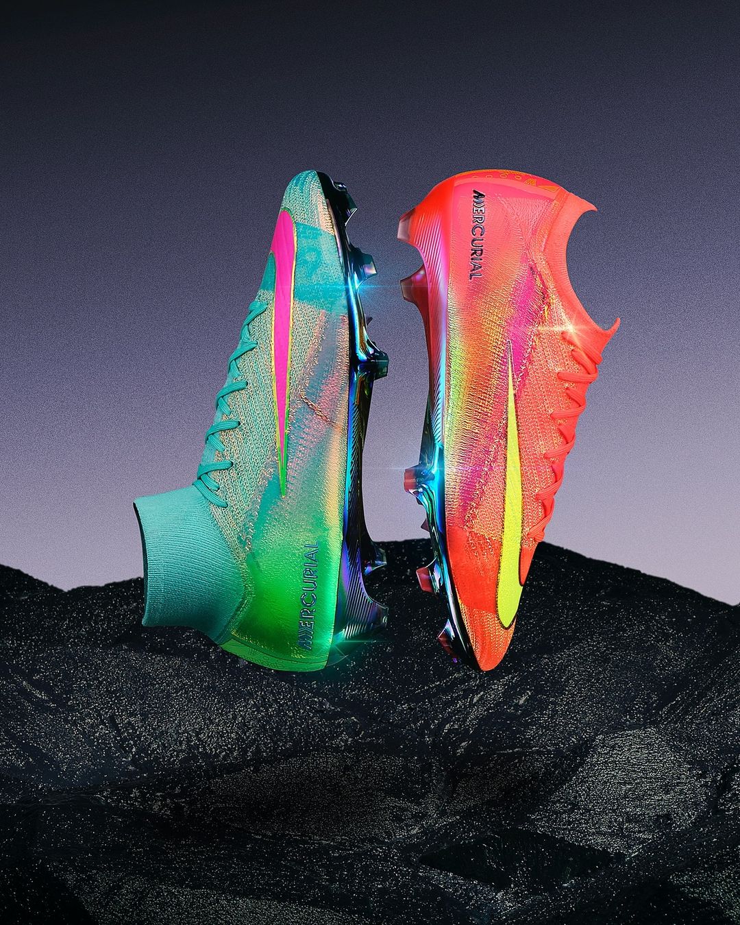 Nike lanceert knaloranje Mercurial Vapor Cosmic Speed voetbalschoenen