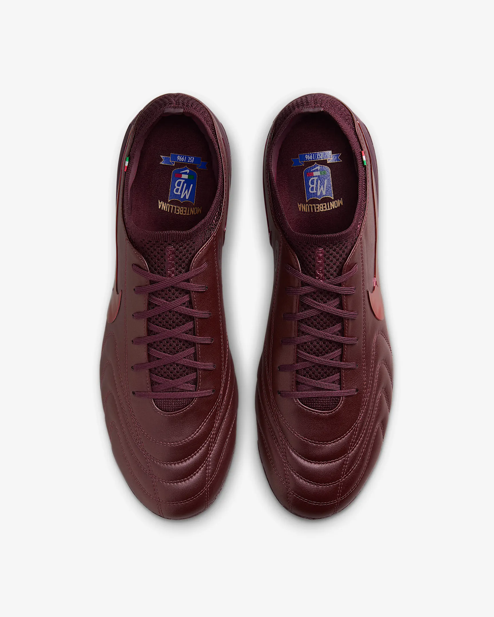 Bordeaux Nike Tiempo Luxe voetbalschoenen ode aan Andrea Pirlo